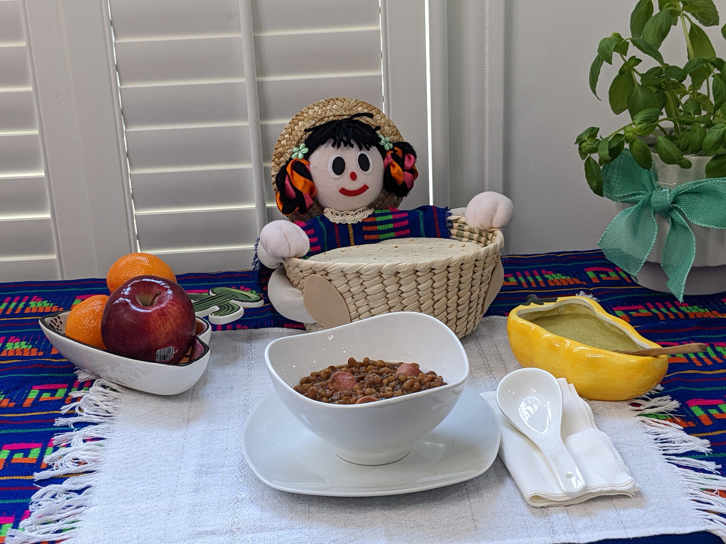 Large Tortilla Warmer - Lupita 0004