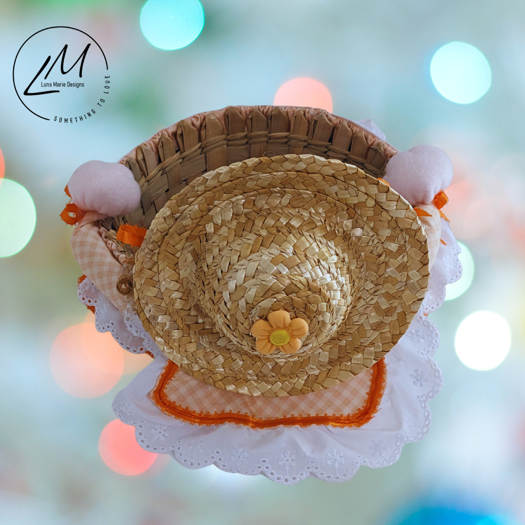 Medium Decorative Basket - Anita 0004