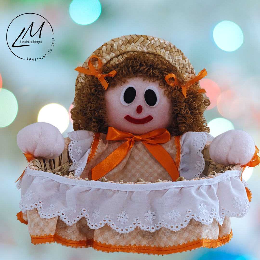 Medium Decorative Basket - Anita 0004