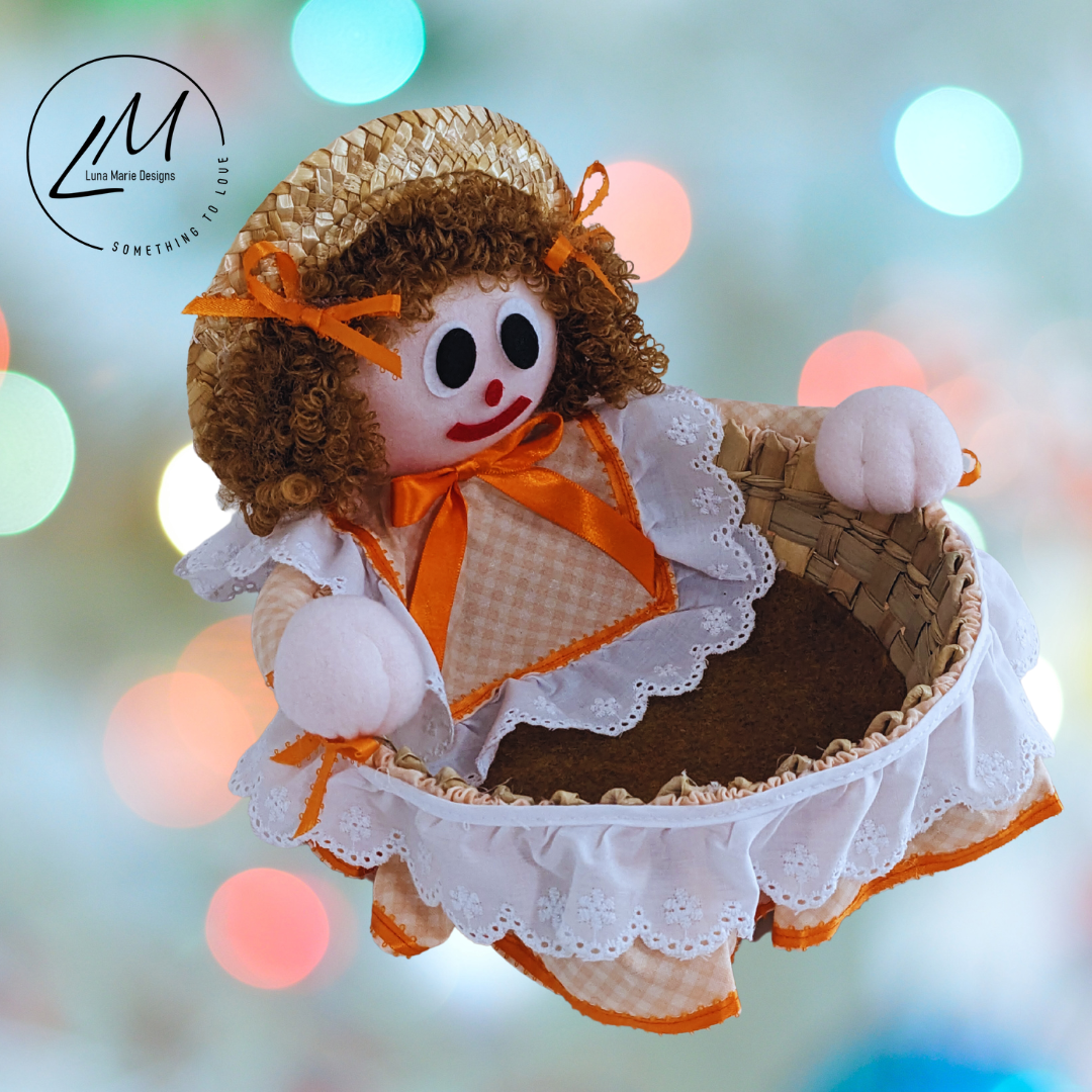 Medium Decorative Basket - Anita 0004