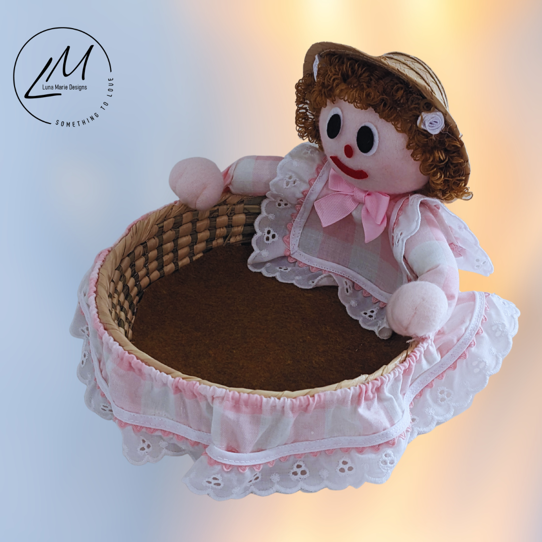 Small Decorative Basket - Anita 0002