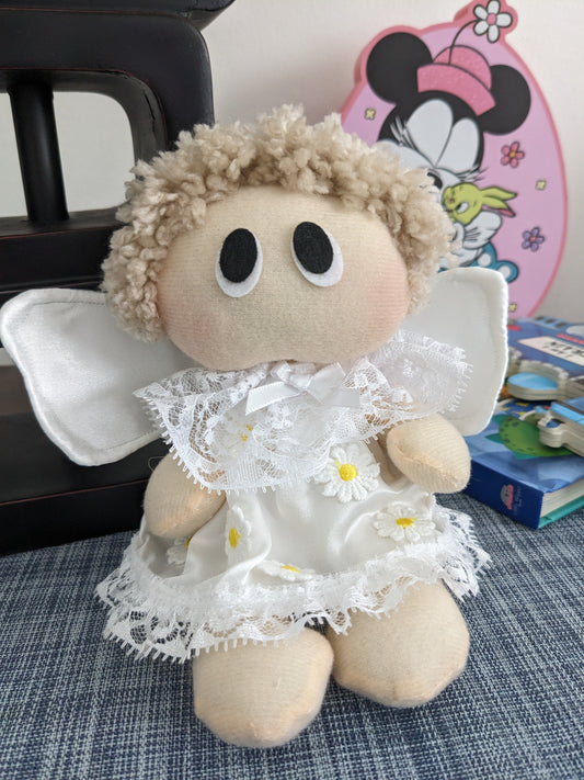 Key Chain Handmade Rag Doll Angel Boy