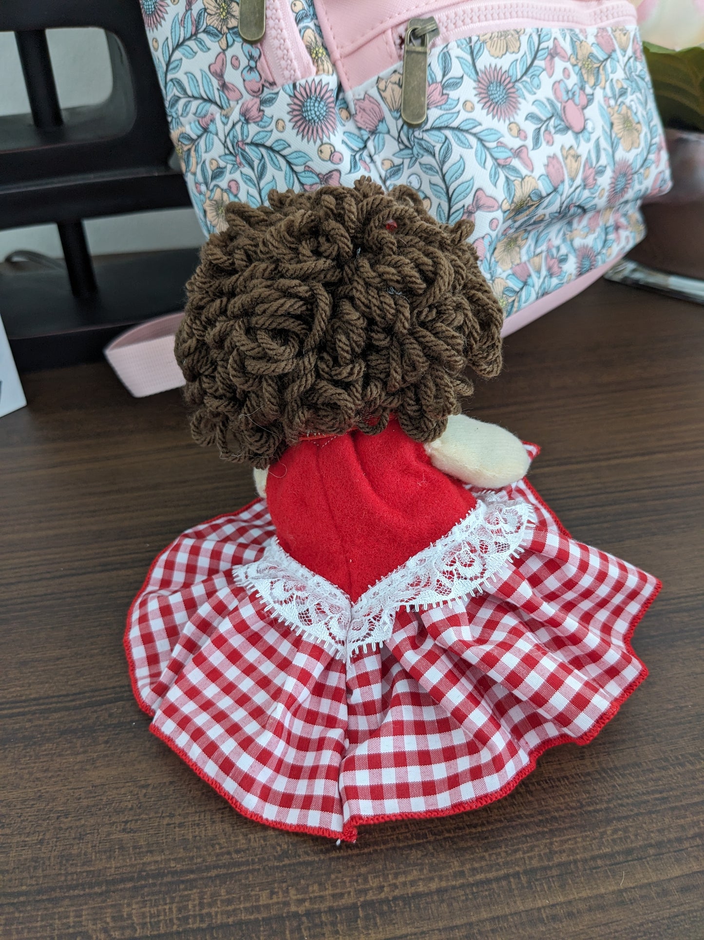 Key Chain Handmade Rag Doll - Betty -