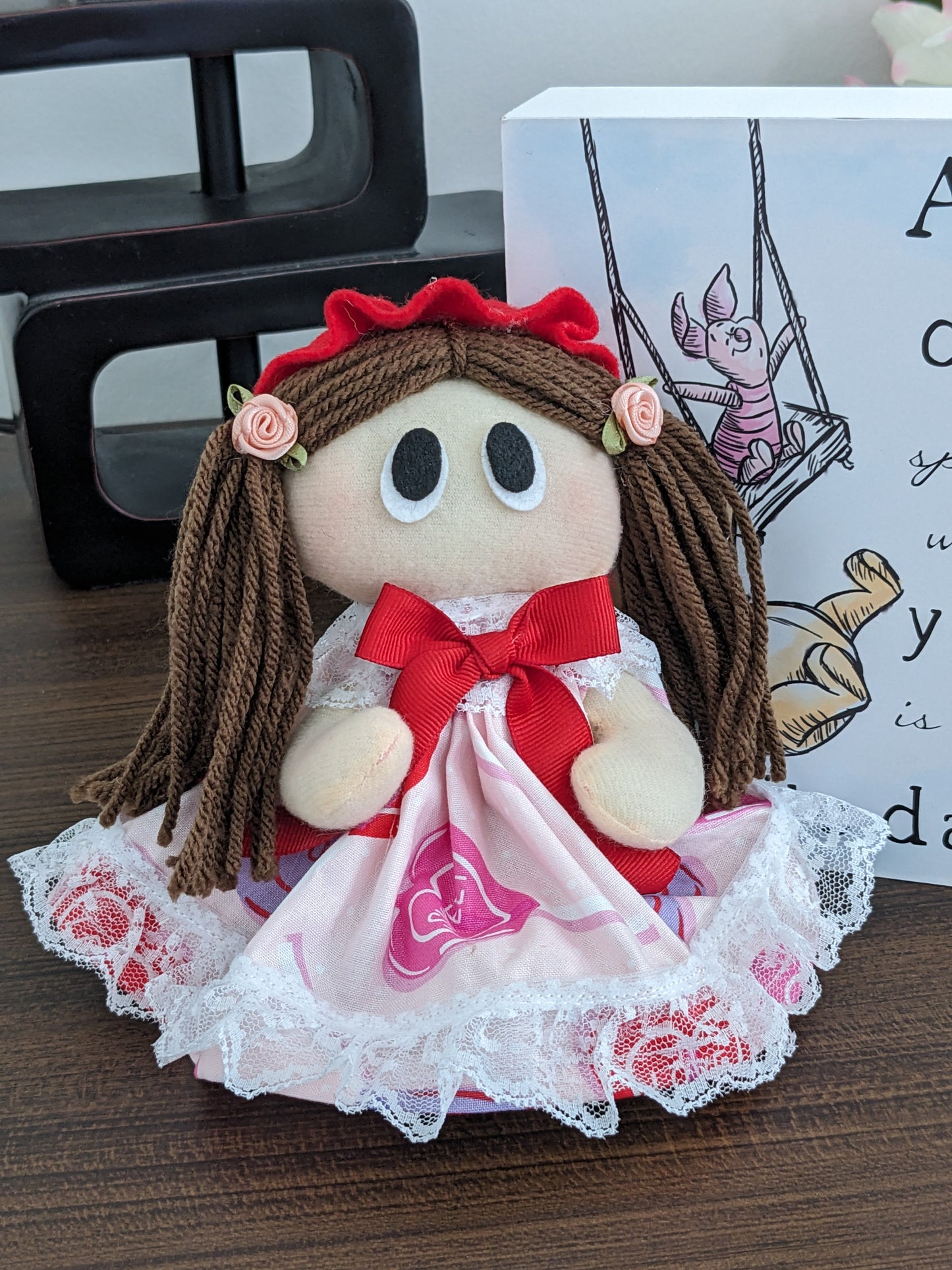 Key Chain Handmade Rag Doll - Lissa -