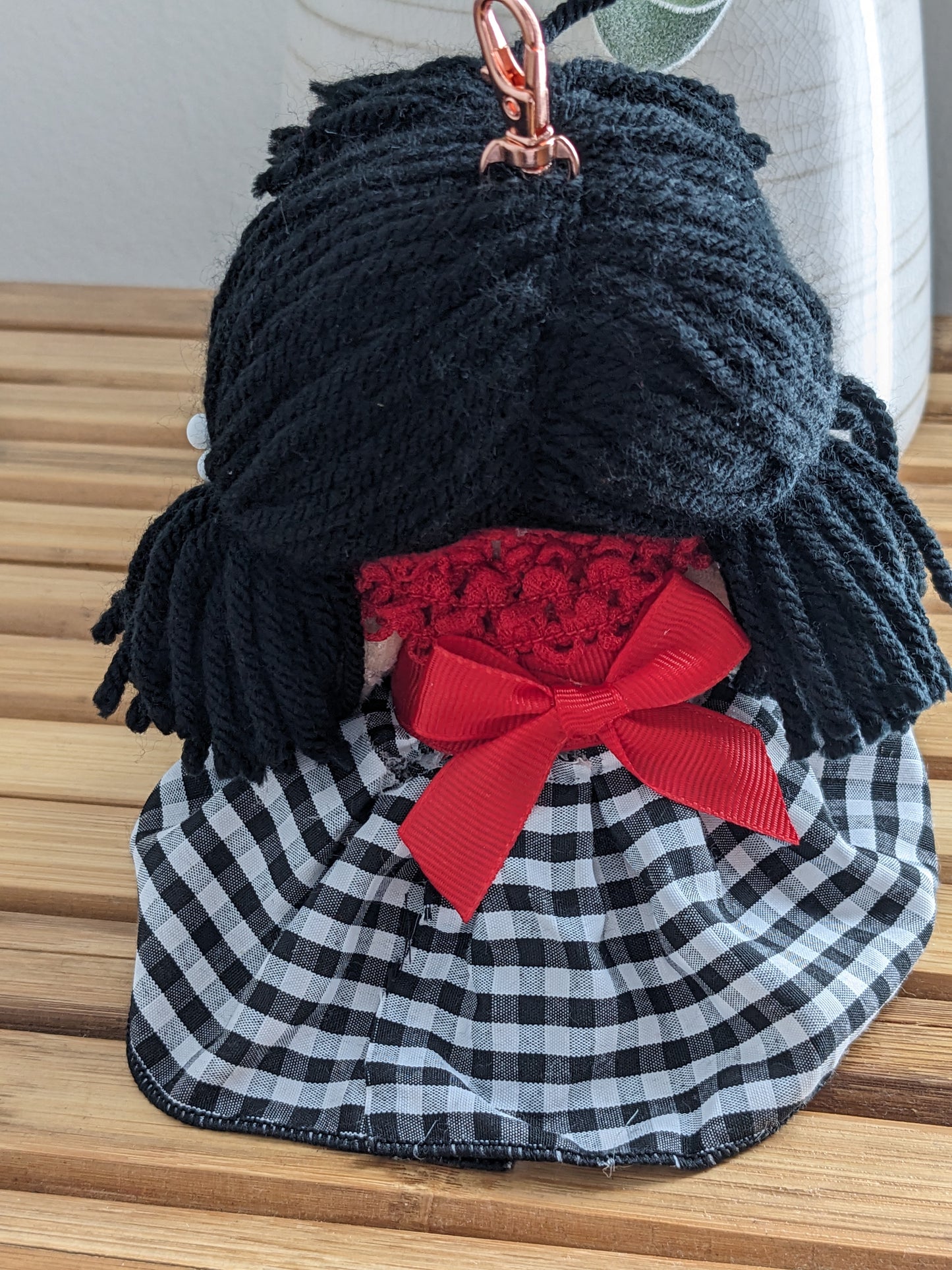 Key Chain Handmade Rag Doll - Loren -