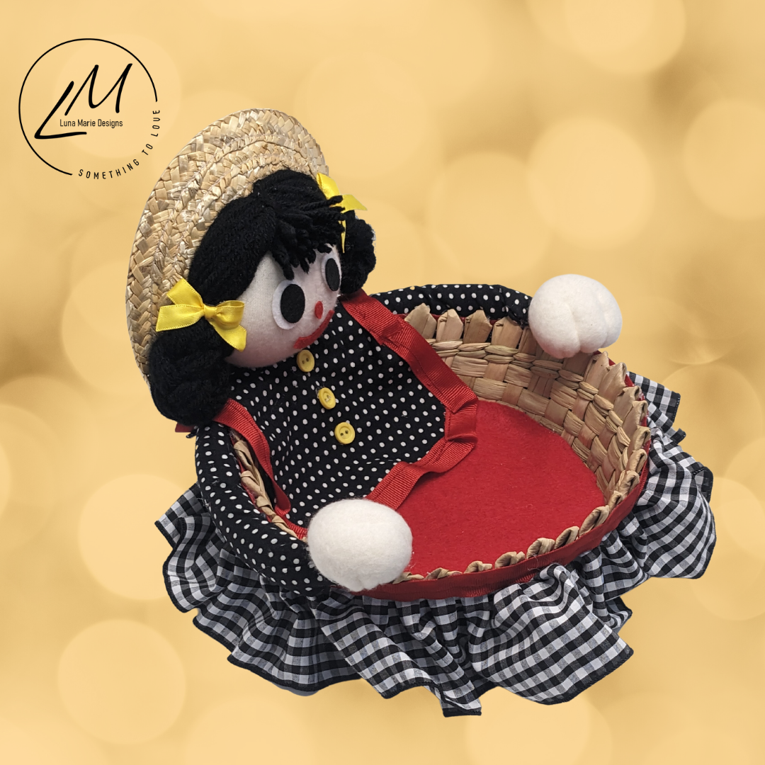 Medium Decorative Basket - Mari 0003