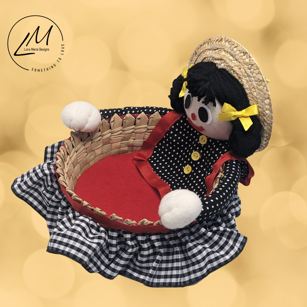 Medium Decorative Basket - Mari 0003