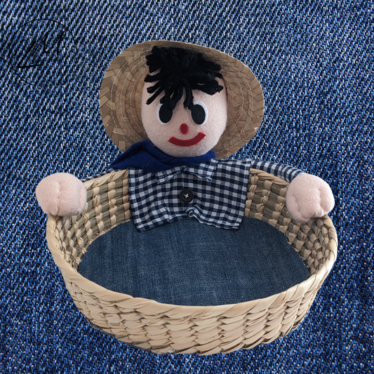 Small Decorative Basket - Lalo 0007