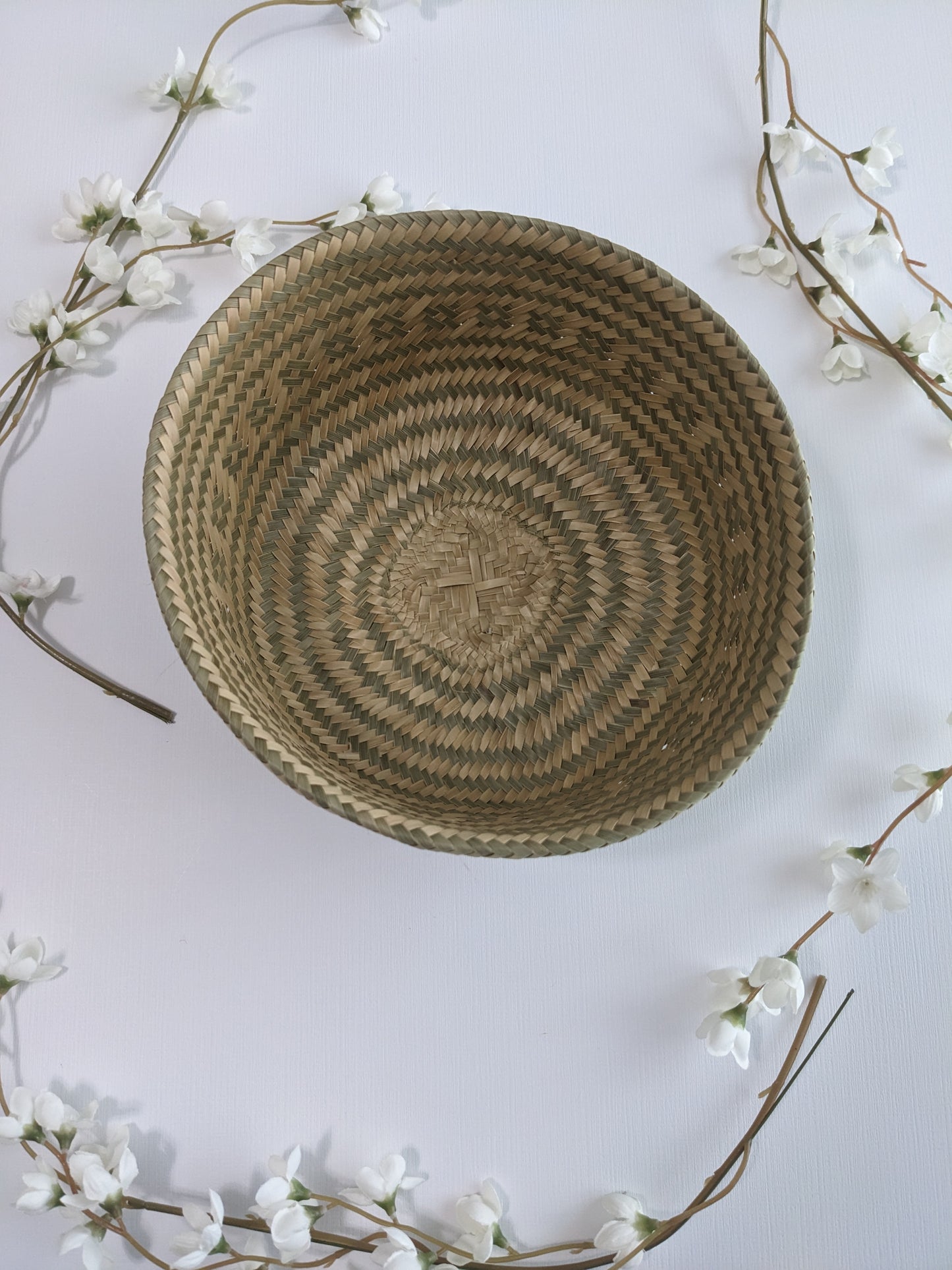 Handmade Palm Basket or Tenate-Tortilla Warmer