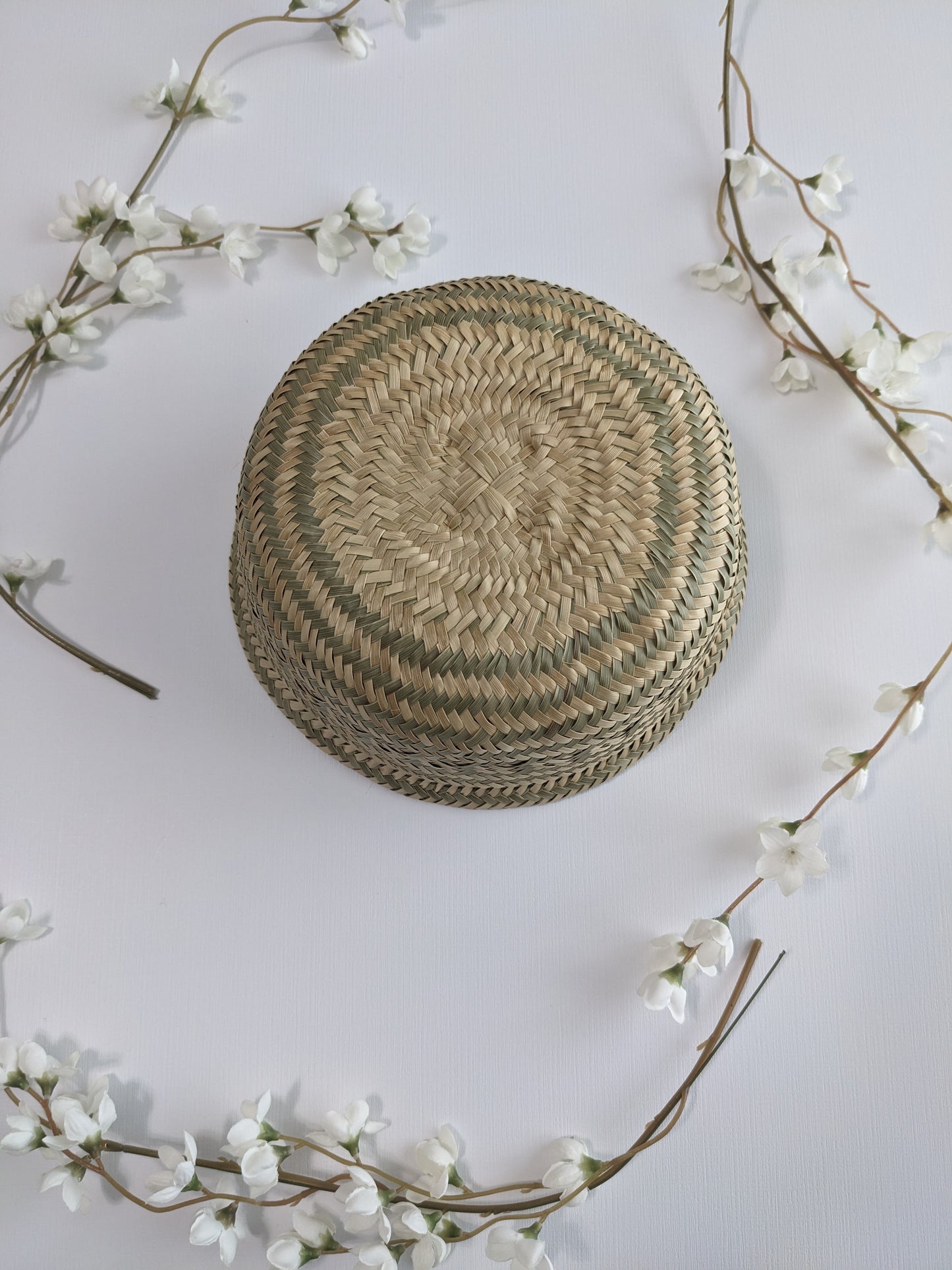 Handmade Palm Basket or Tenate-Tortilla Warmer